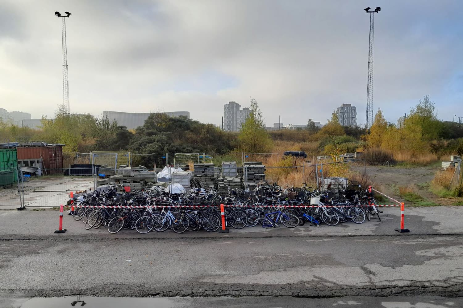 Grundejerforeningernes årlige cykeloprydning er i mål, og der er frigjort plads i cykelstativer på tværs af hele Ørestad.