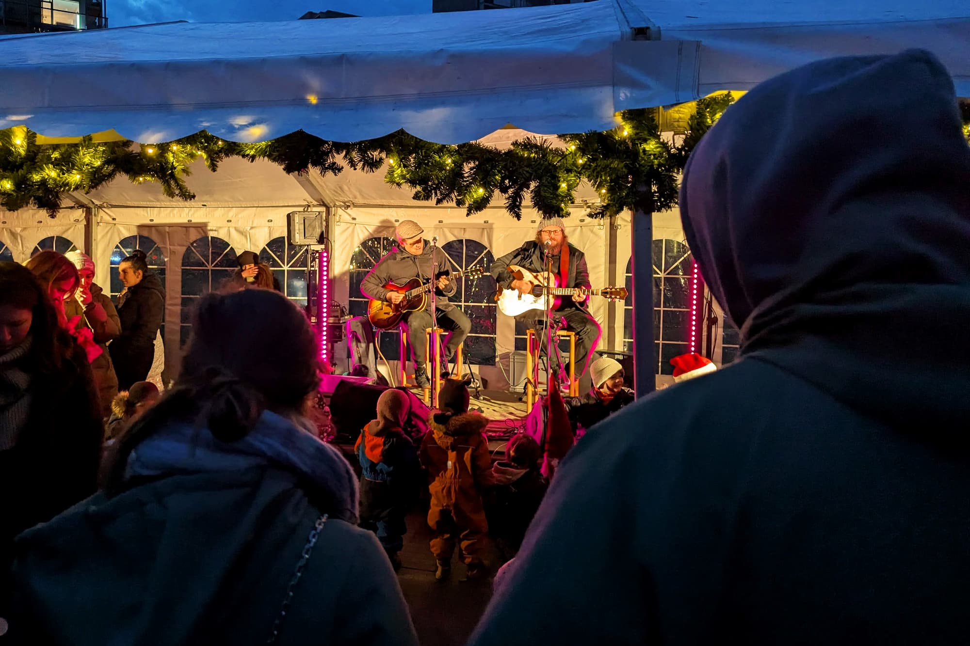 Julekoncert i Byparken.