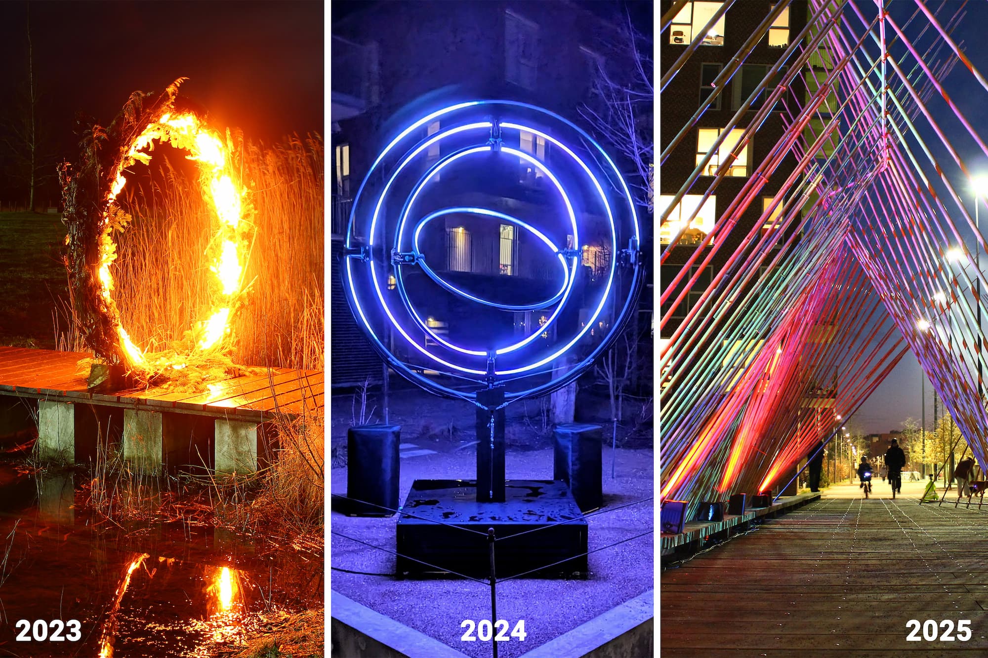 Ørestad Arenakvarter har været repræsenteret under Copenhagen Light Festival i tre år i træk.