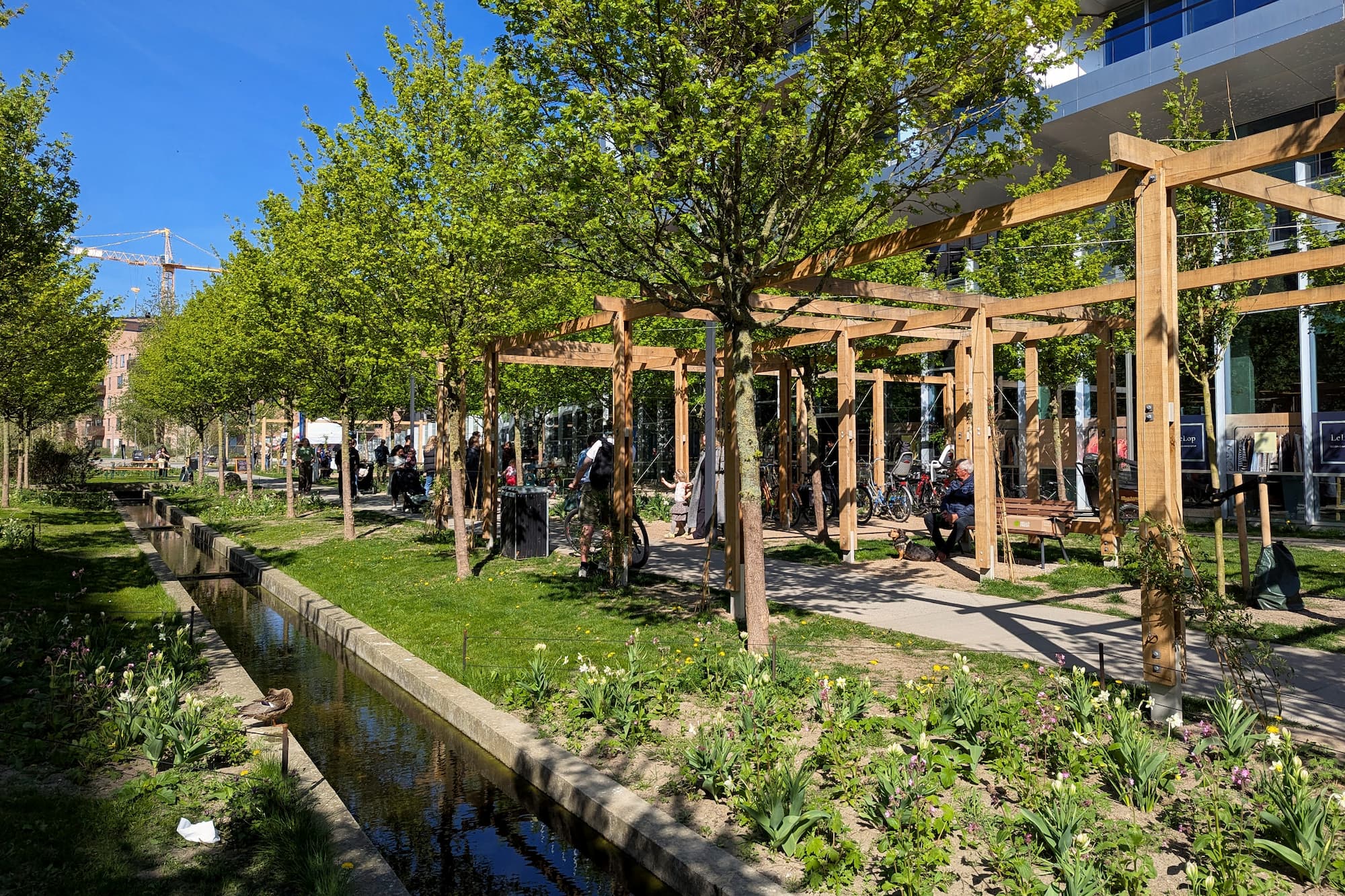 Parkrummet ved LeLop blev indviet i 2025.