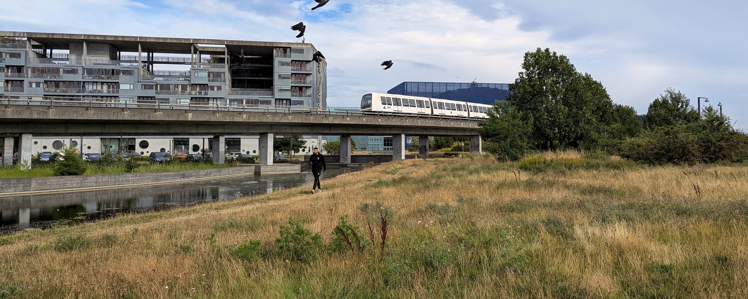 Ørestad Nord set fra Ørestads Boulevard.