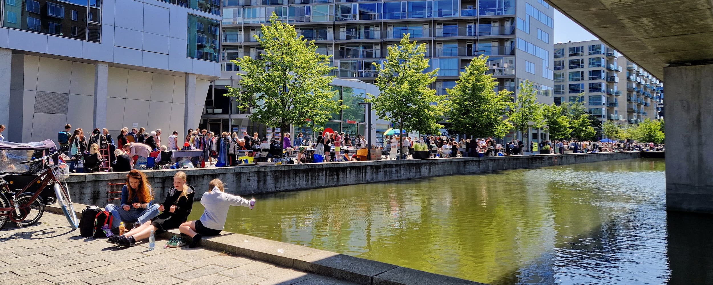 Københavns Længste Loppemarked i Sivegaden er et af de events, der bliver fortalt om i grundejerforeningernes og Vandlaugets fælles nyhedsbrev.