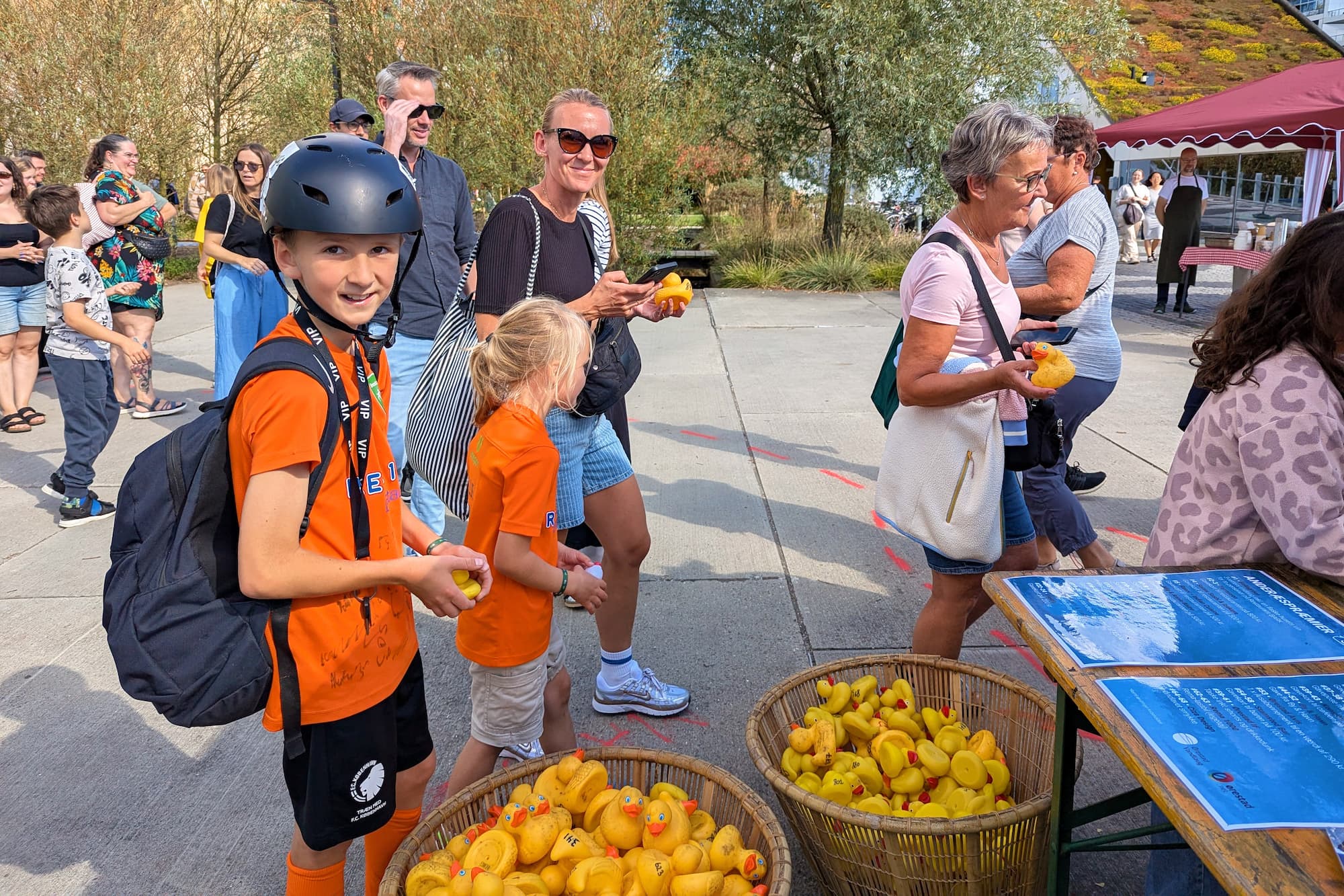 Salg af ænder til Anderæs.