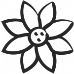 Ikon for biodiversitet og grønne tiltag.