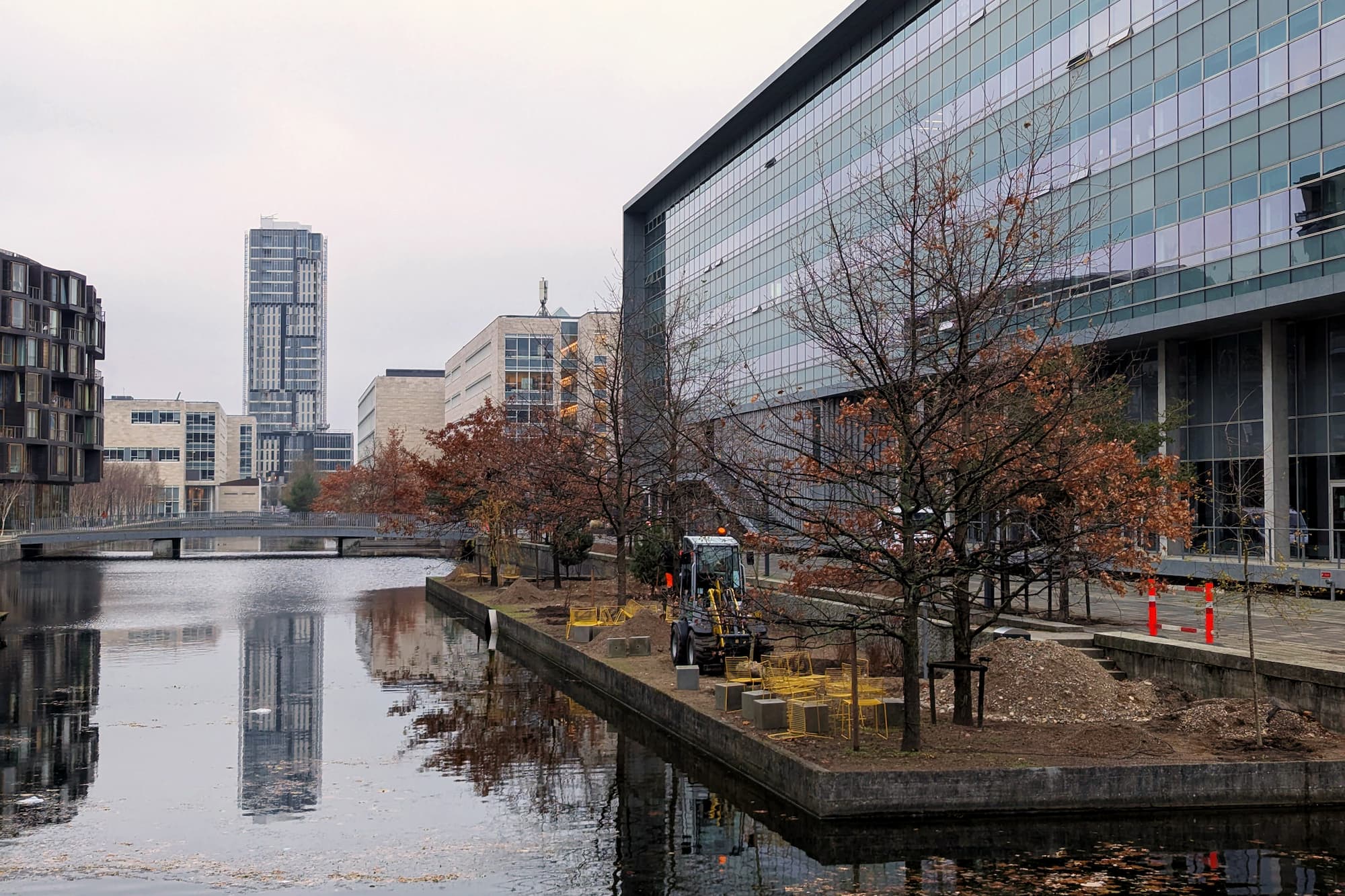 Anlægsarbejdet på anden etape af Emil Holms Kanal er i fuld gang og forventes afsluttet i januar 2026.