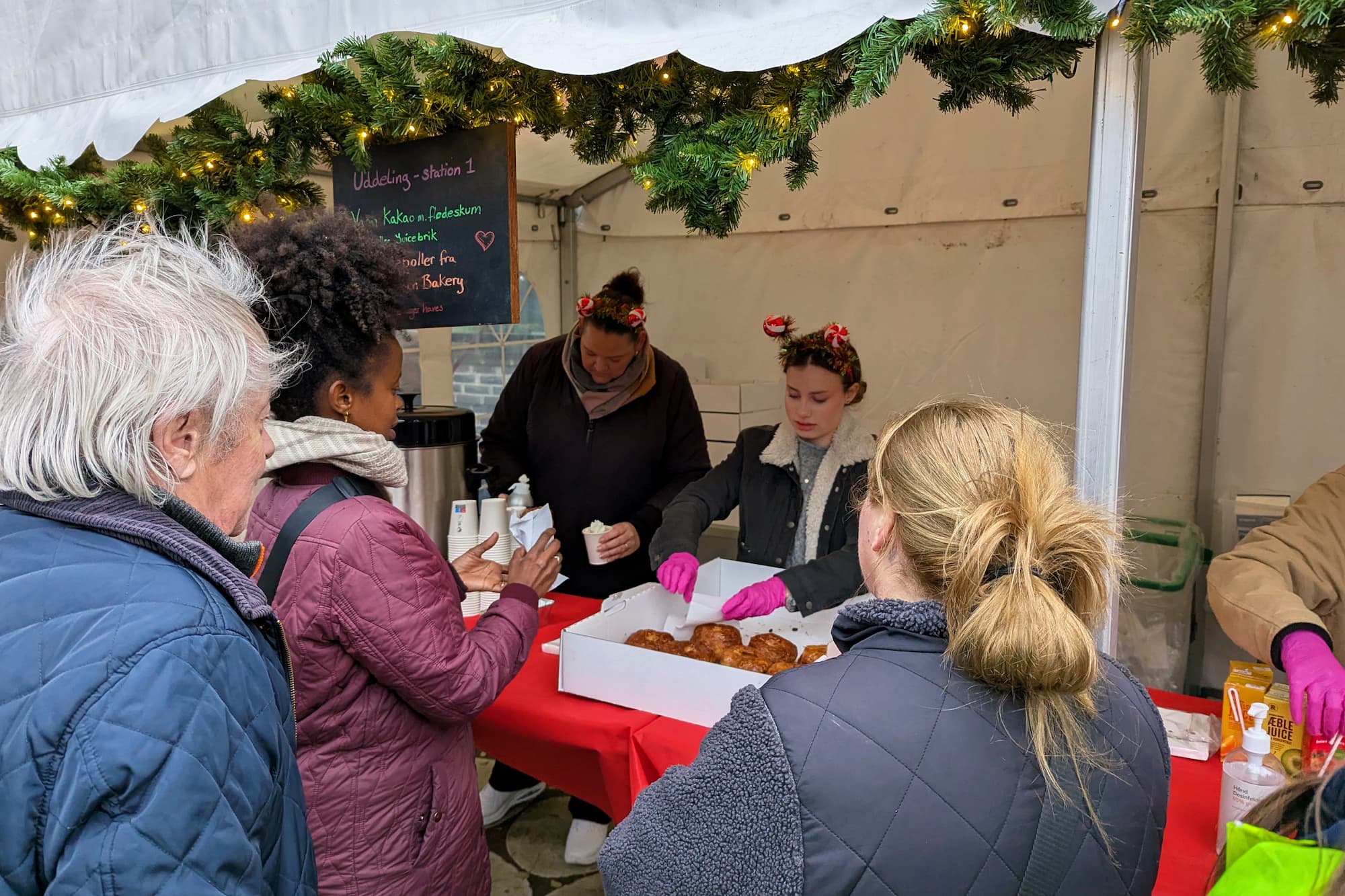 Grundejerforeningen Ørestad Syds julearrangement.