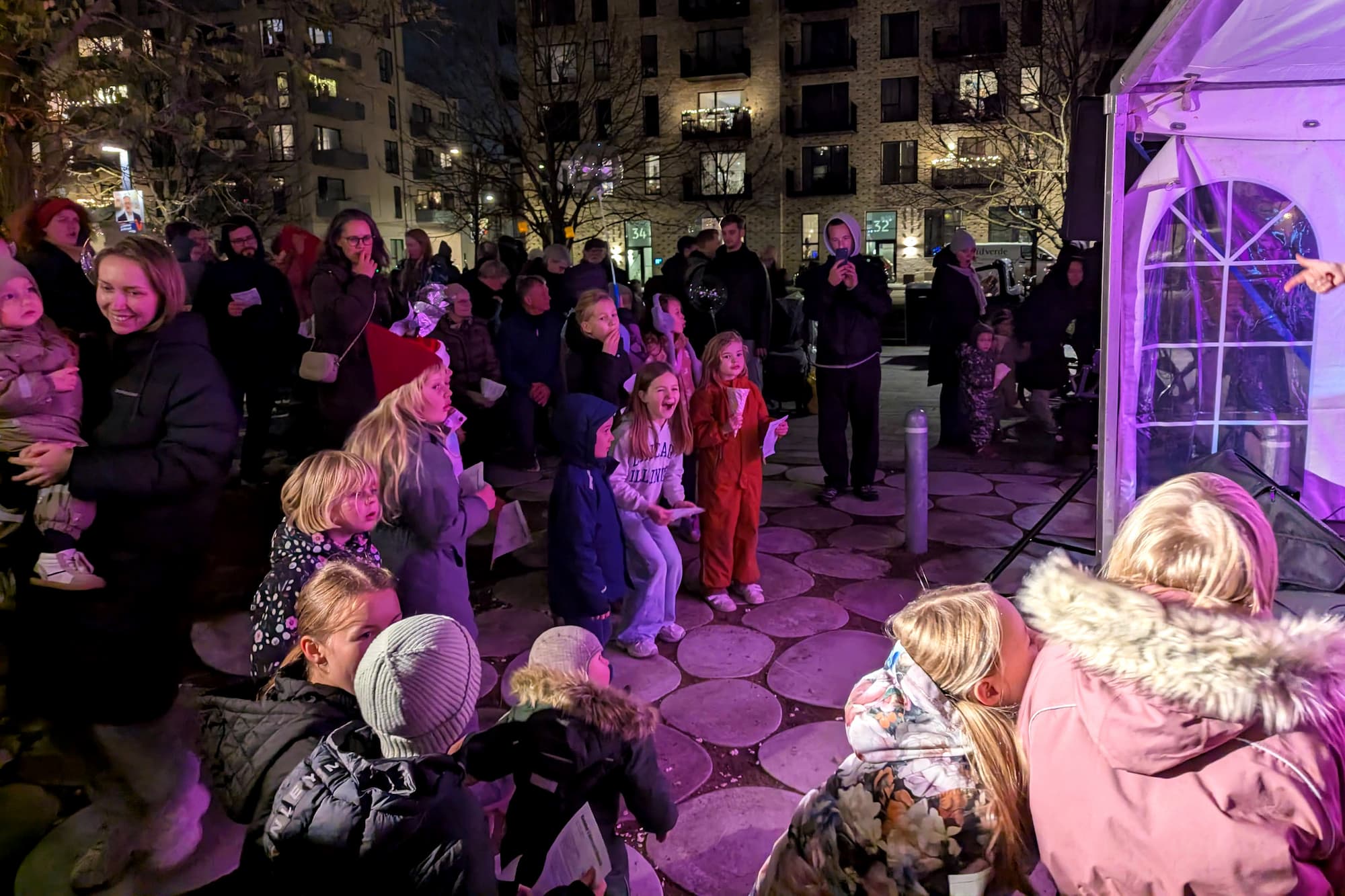 Grundejerforeningen Ørestad Syds julearrangement.