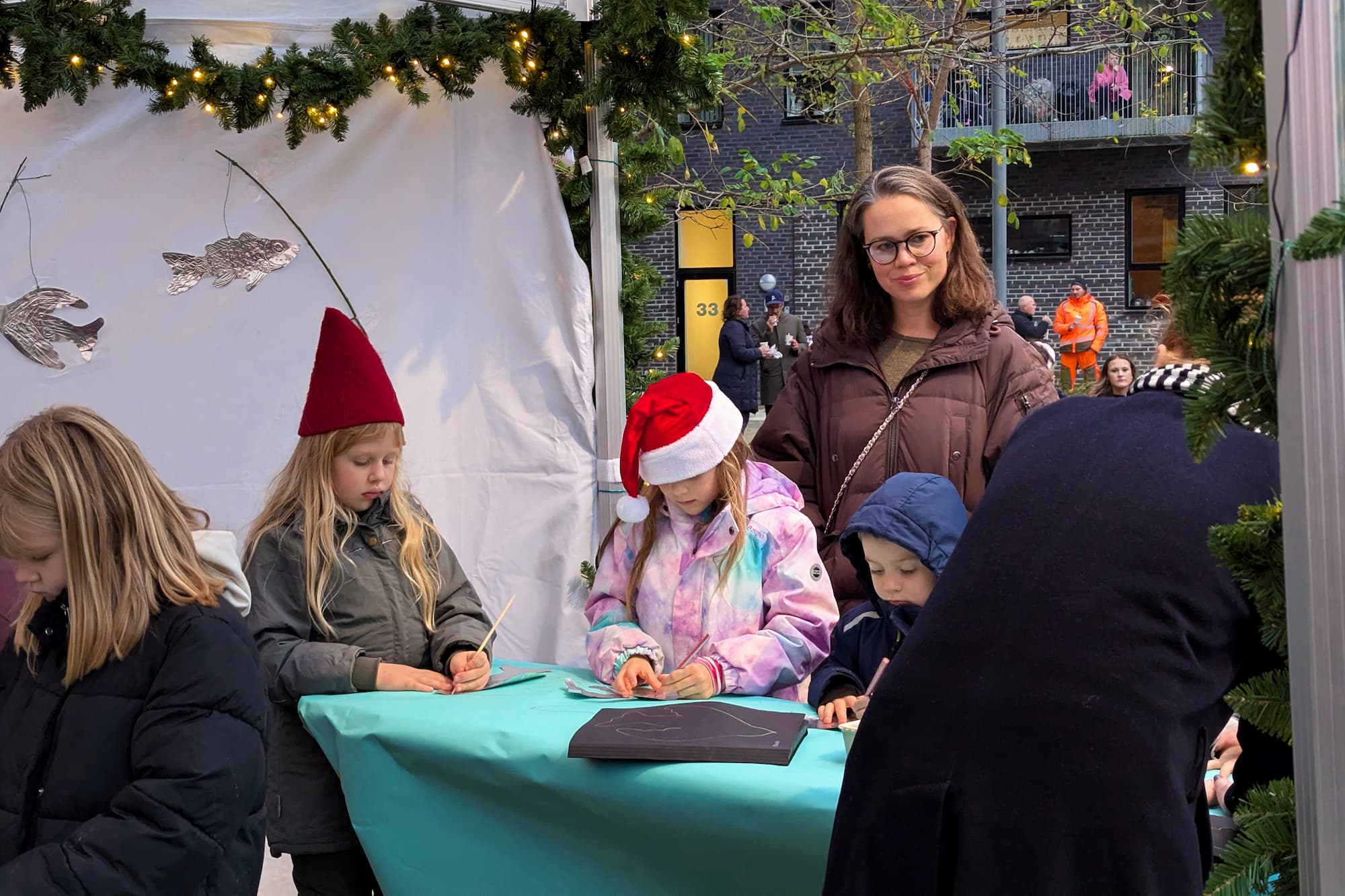 Grundejerforeningen Ørestad Syds julearrangement.