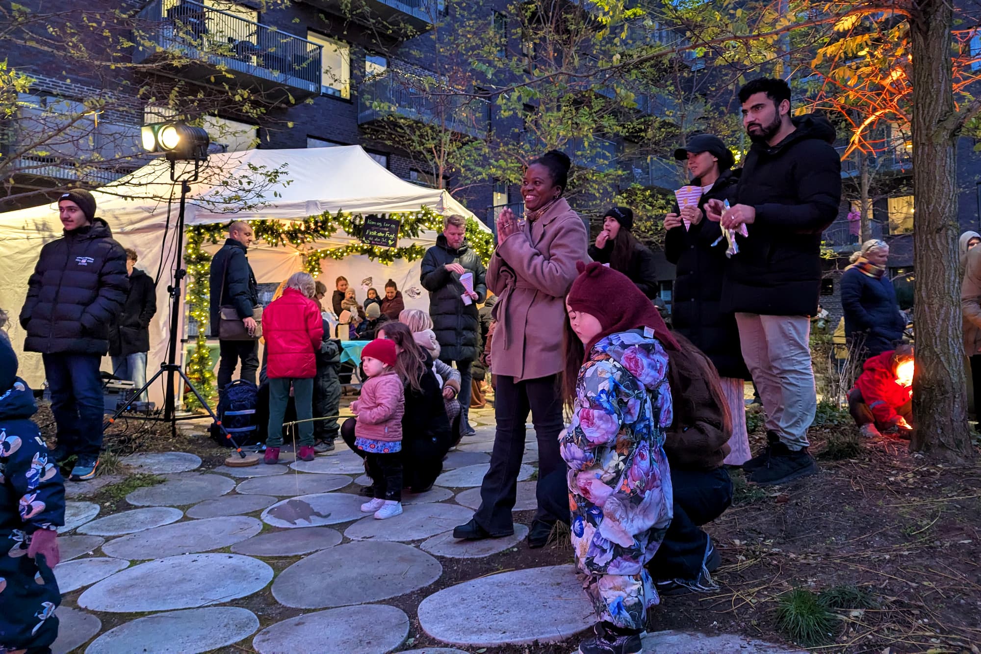 Grundejerforeningen Ørestad Syds julearrangement.