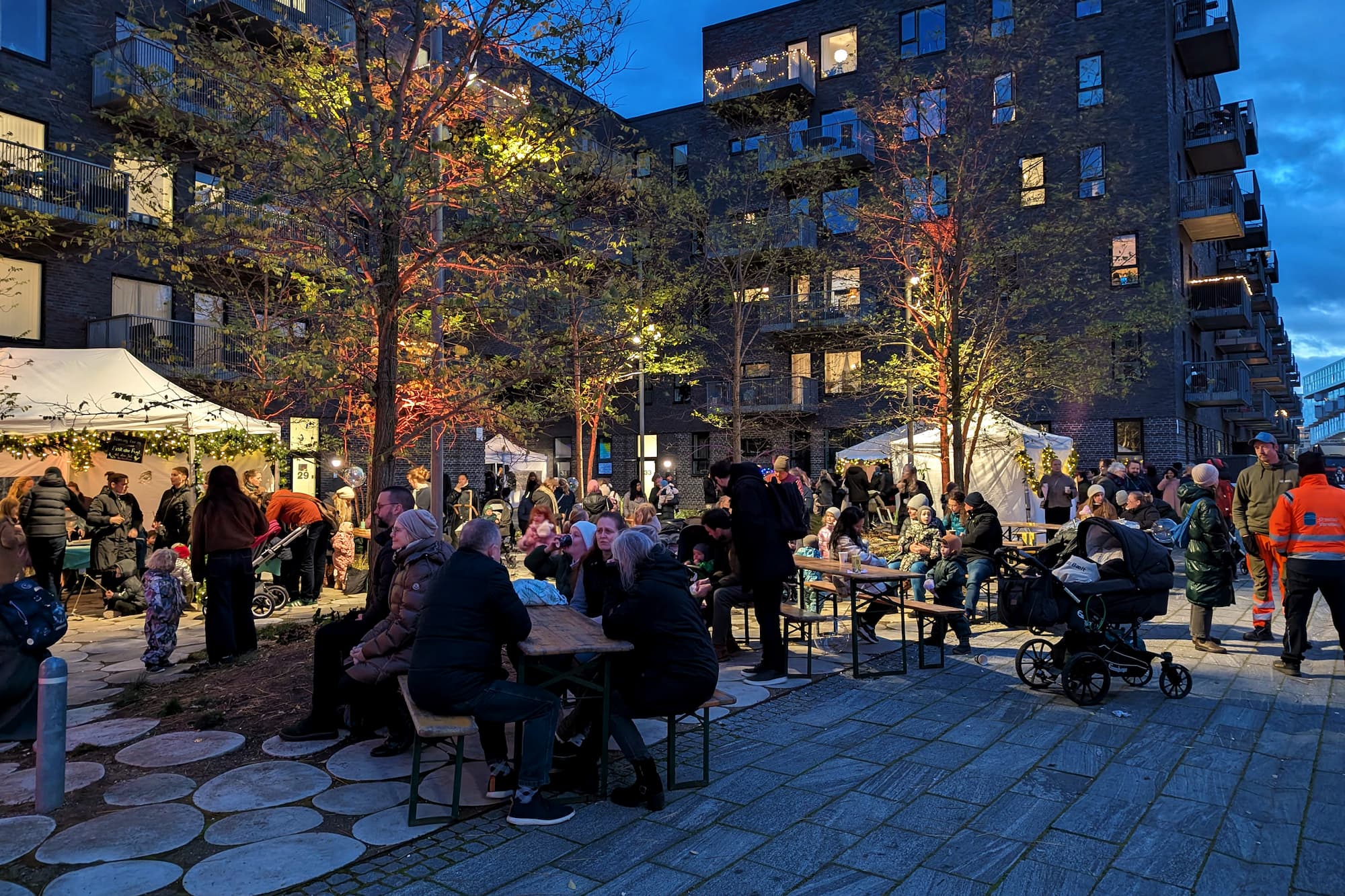 Grundejerforeningen Ørestad Syds julearrangement.