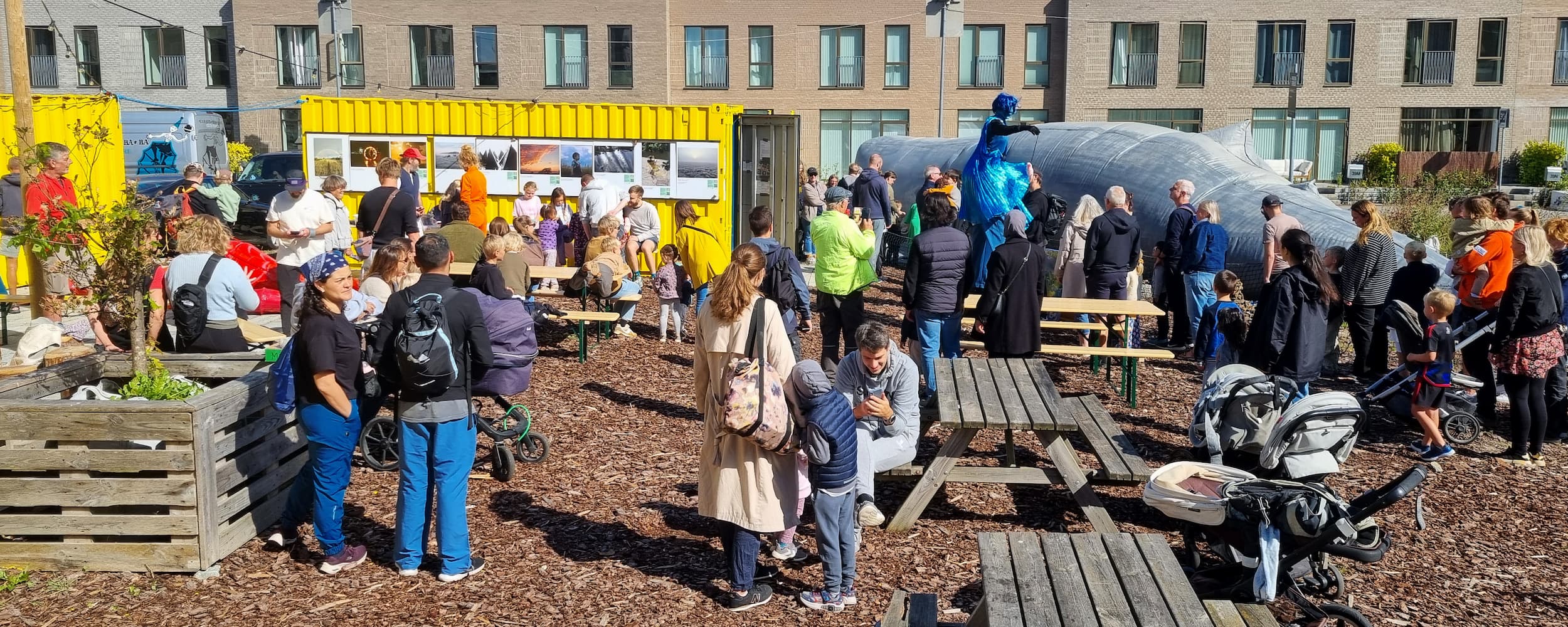 Teaterfestival i Ørestad Syd har før modtaget grundejerforeningens bylivspulje.