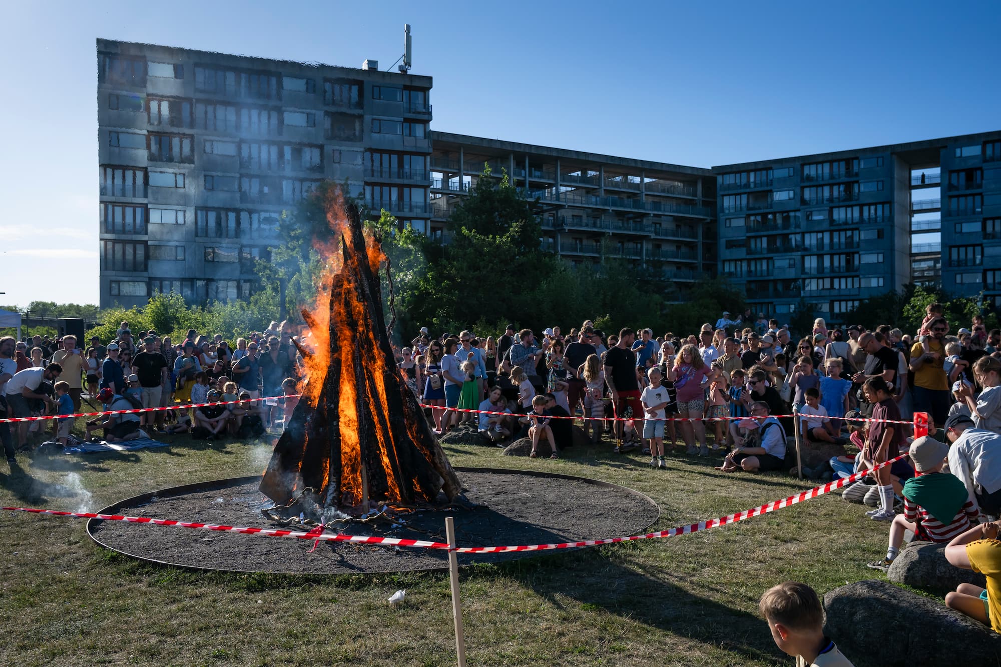 Mere fantastisk Sankthansvejr kunne man ikke have ønsket sig.