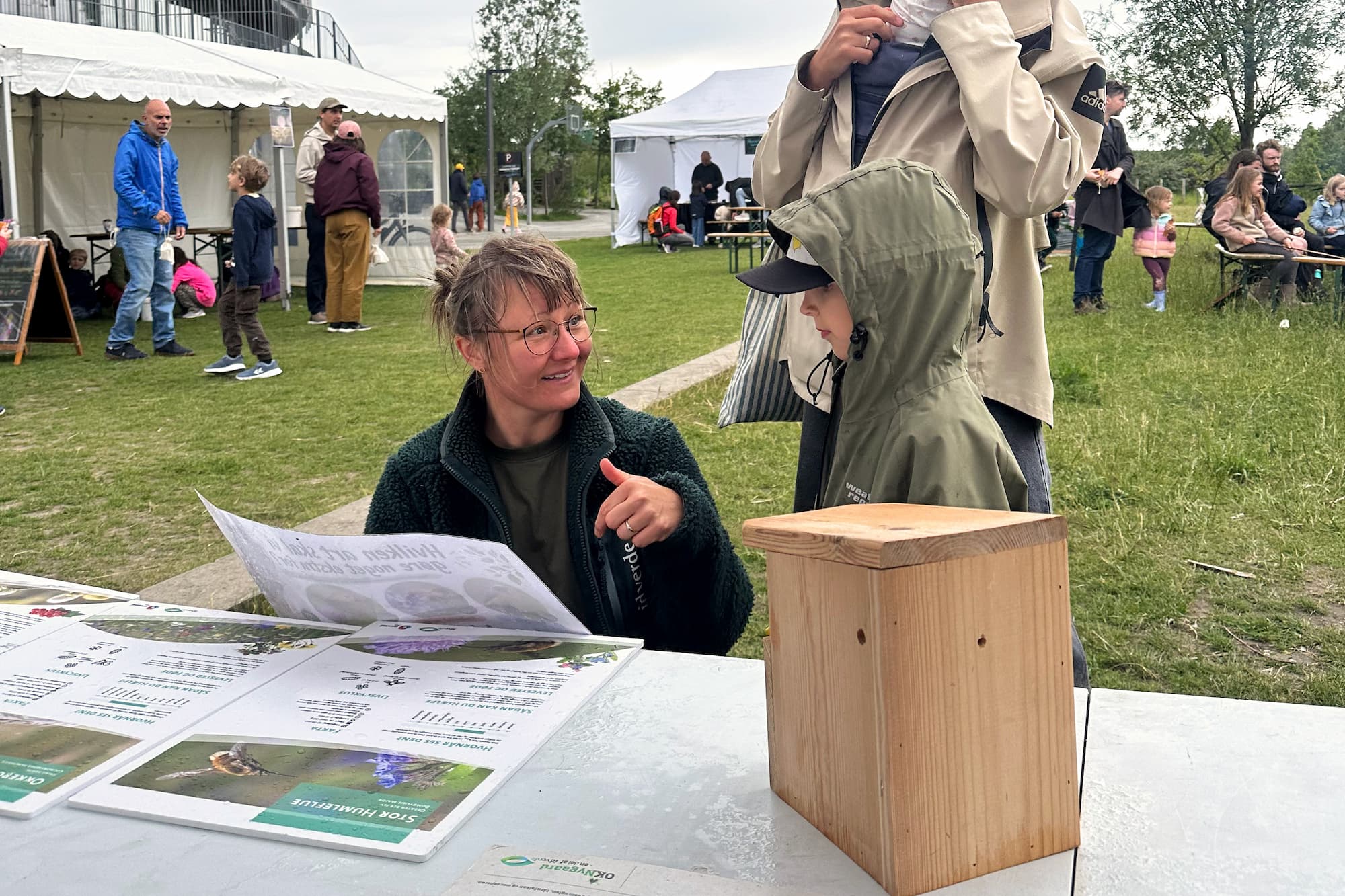Rødstjerten blev valgt ved en afstemning på Arenakvarterets Naturdag, hvor den slog okkergul randøje, stor humleflue og rødpelset jordbi på henholdsvis anden-, tredje- og fjerdepladsen.